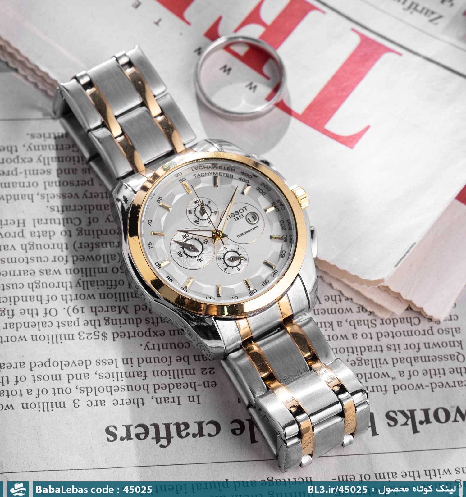 ساعت مچي عقربه اي مردانه 45025