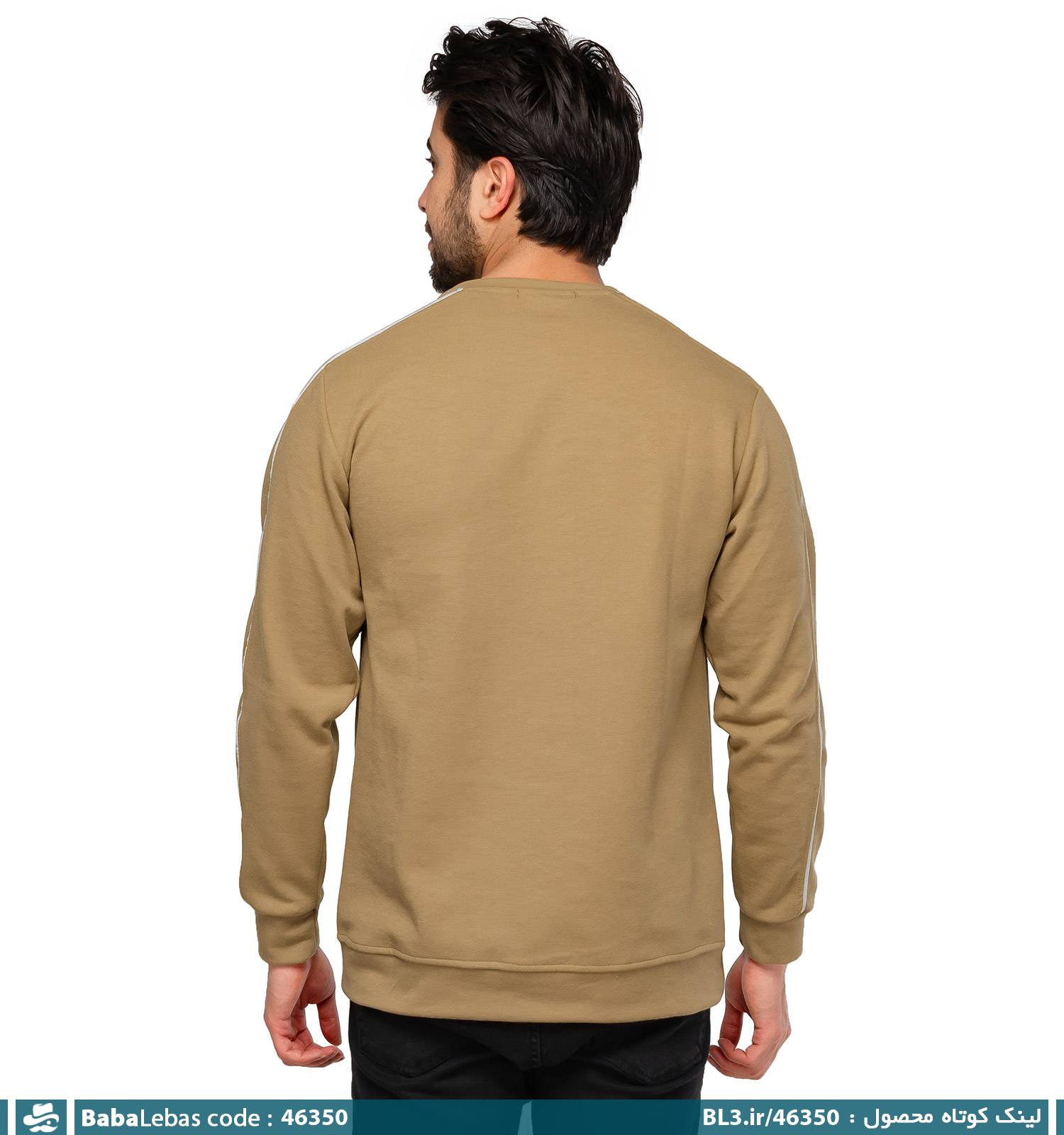 بلوز دورس یقه گرد مردانه مدل 46350 - تصویر 2