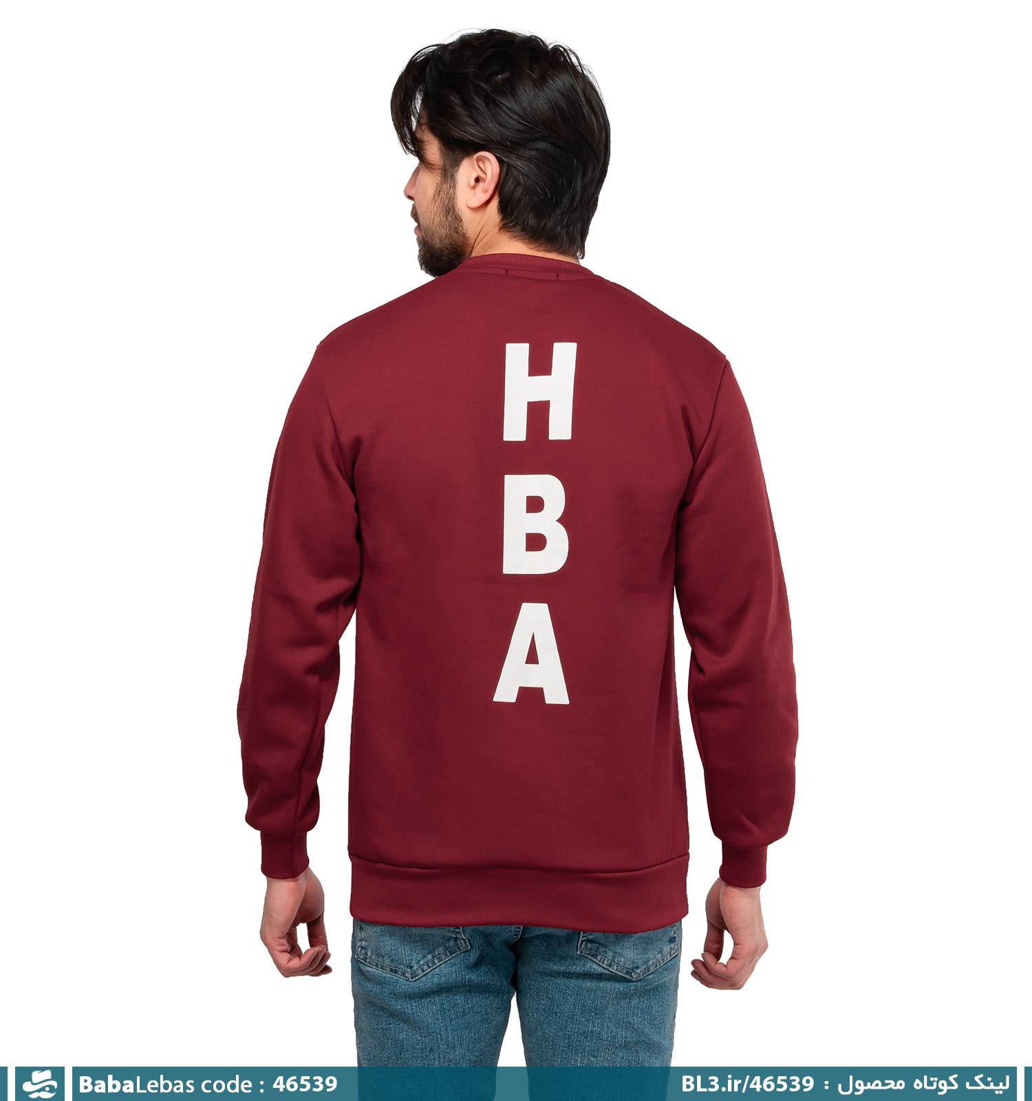 بلوز دورس مردانه یقه گرد مدل 46539 - تصویر 2