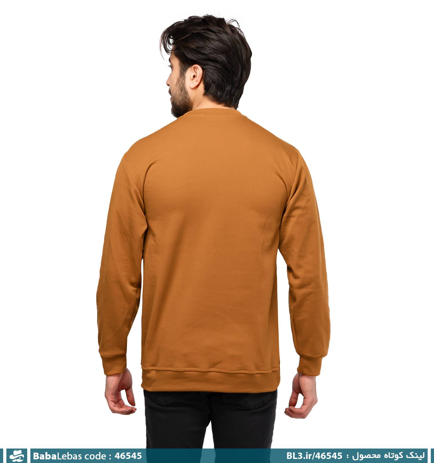 بلوز دورس مردانه یقه گرد مدل 46545 - تصویر 2