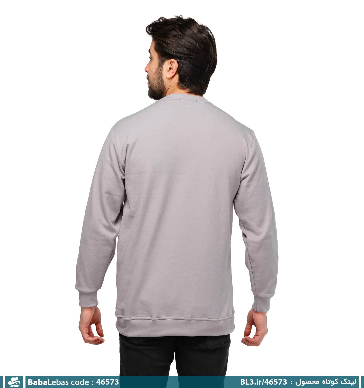 بلوز دورس مردانه یقه گرد مدل 46573 - تصویر 2