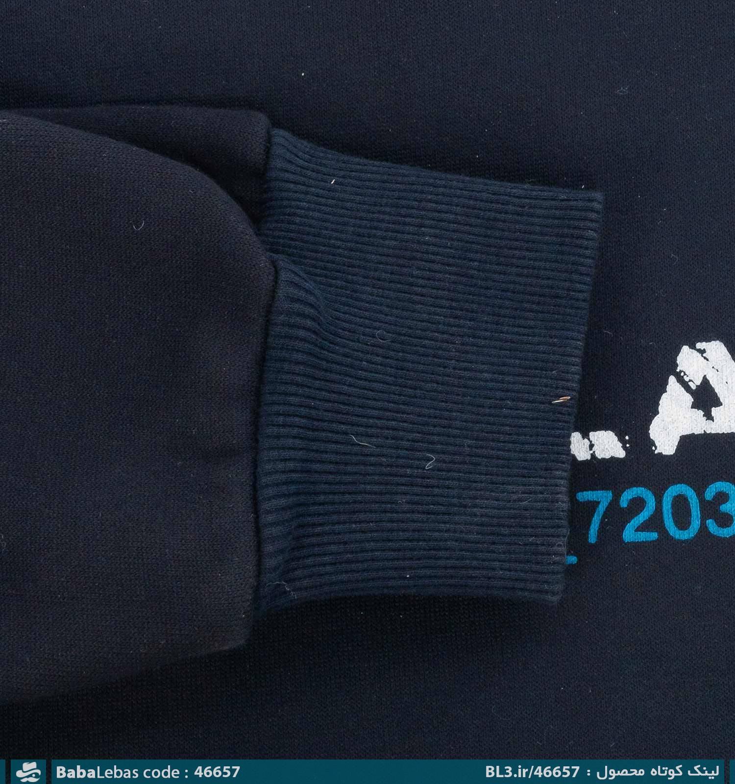 بلوز دورس مردانه یقه گرد مدل 46657 - تصویر 3