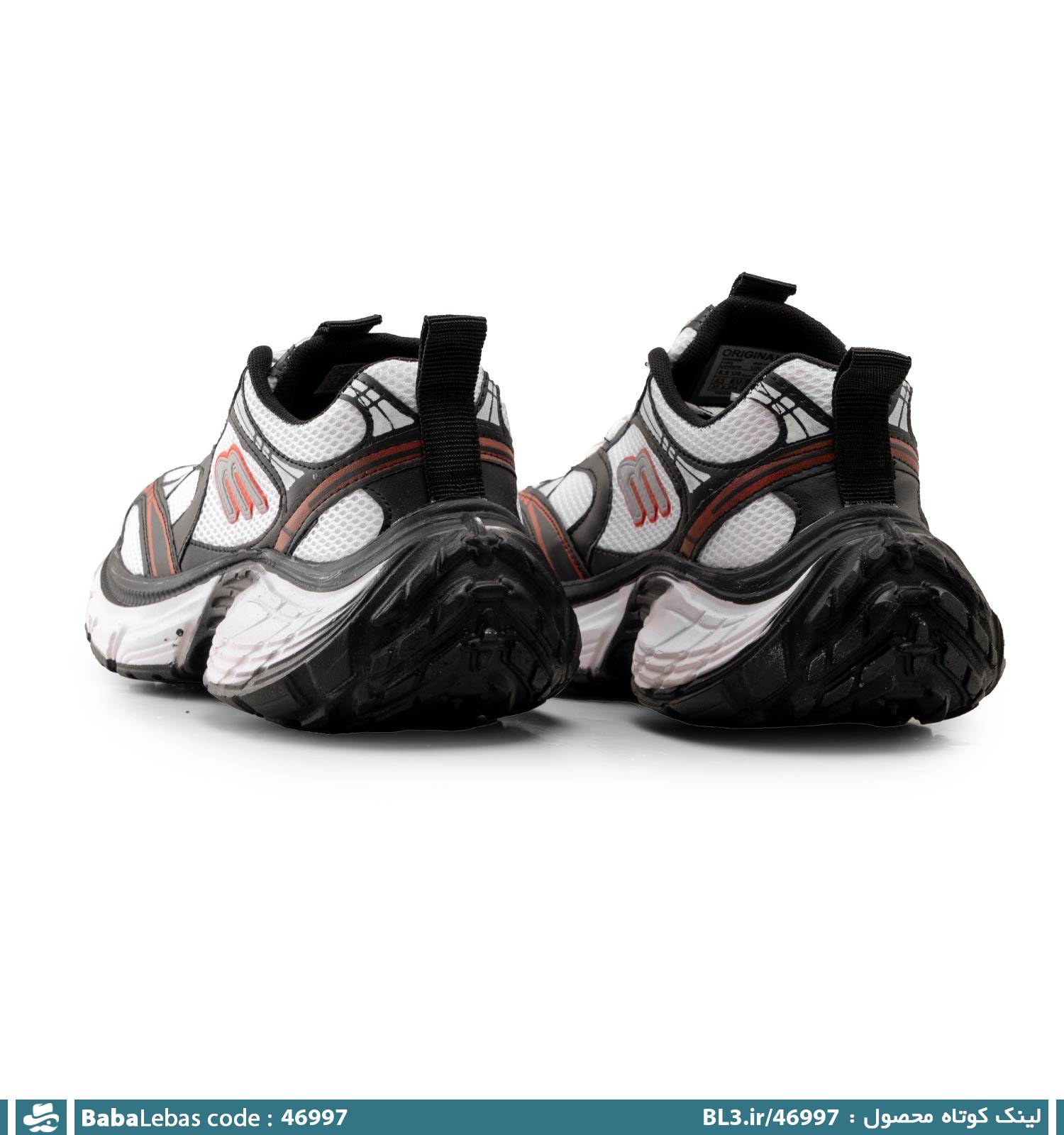 کفش اسپرت مردانه بند دار مدل46997 - تصویر 3
