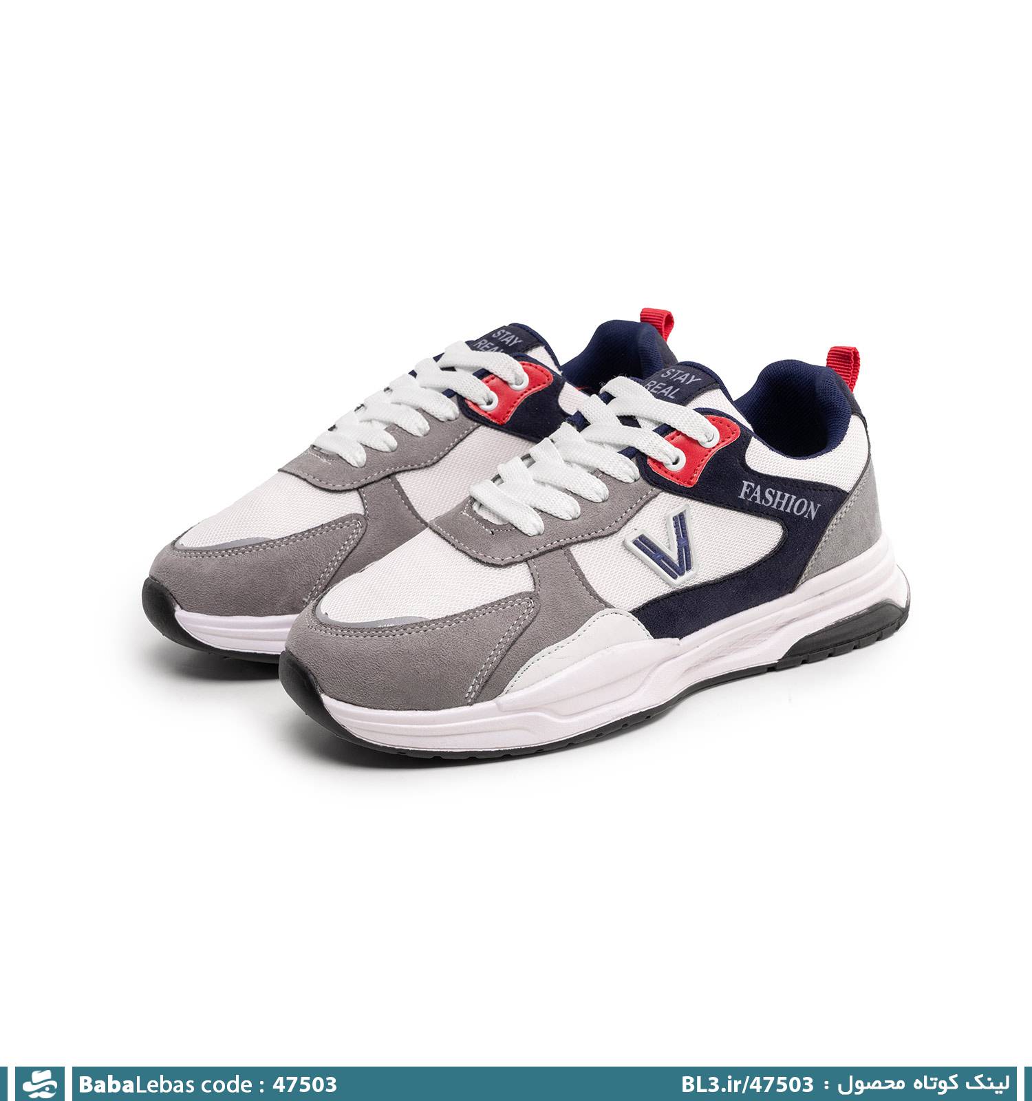 کفش اسپرت مردانه بندی 47503 - تصویر 2