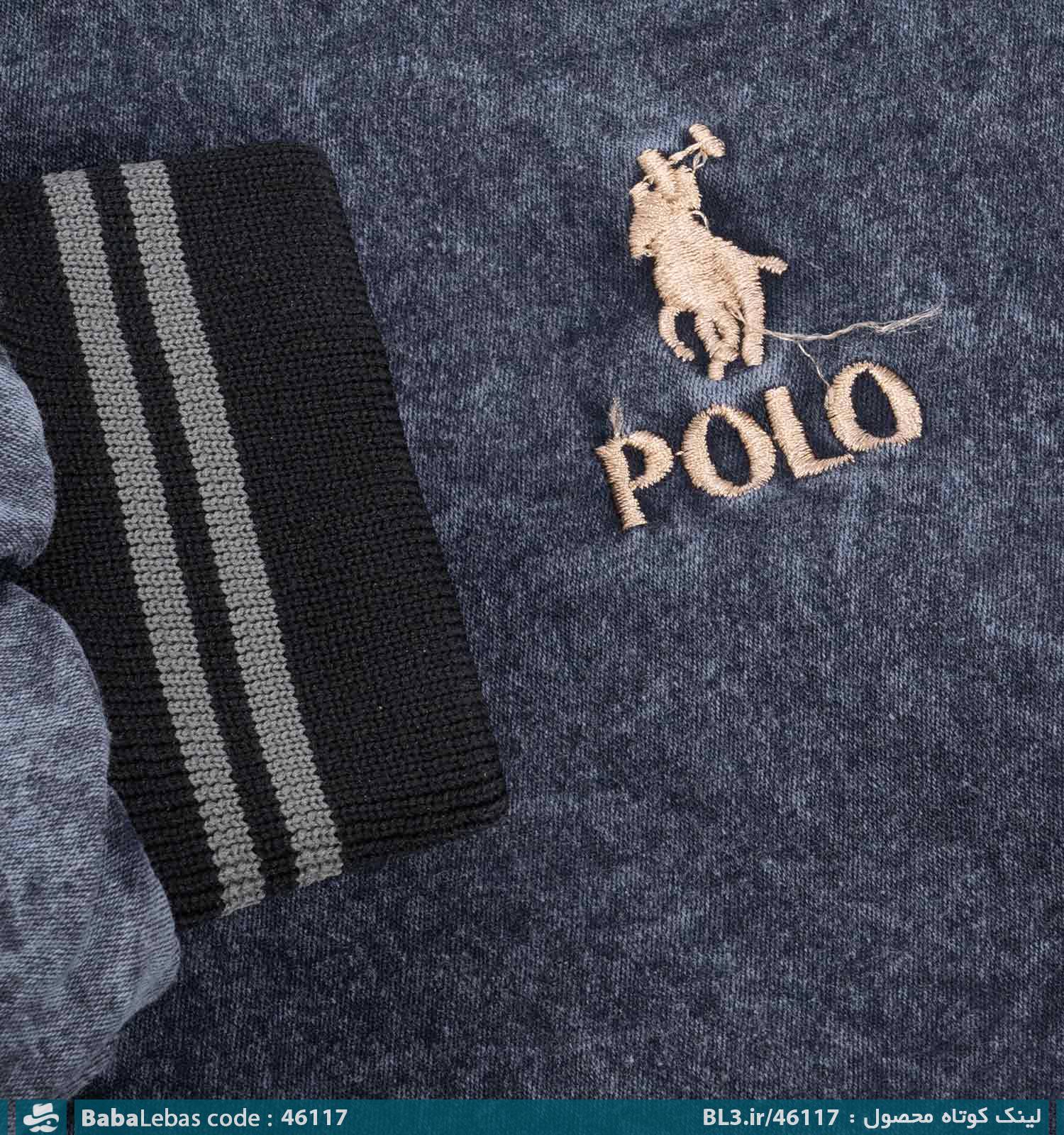 سویشرت کلاه دار تو کرک لی مدل 46117 - تصویر 3