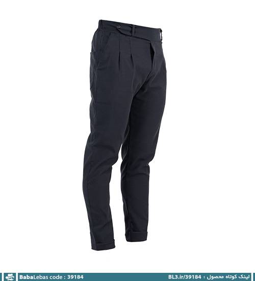 شلوار ساده مردانه مدل 39184 - تصویر 4