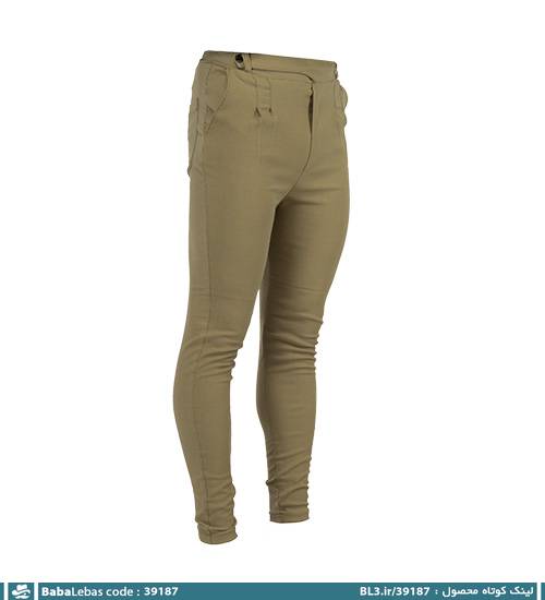 شلوار ساده مردانه مدل 39187 - تصویر 4