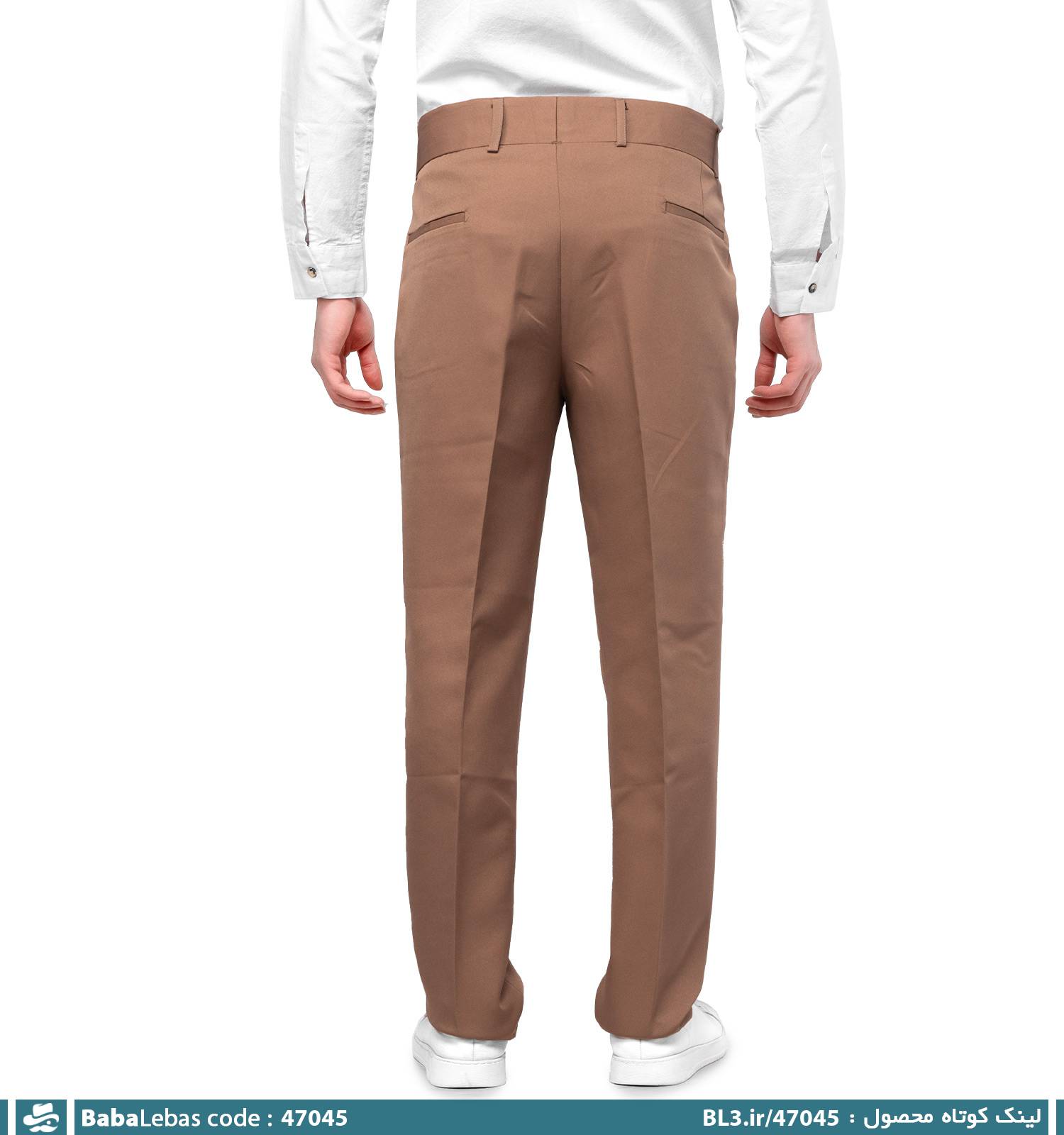 شلوار مام فیت مازراتی مردانه مدل 47045 - تصویر 2