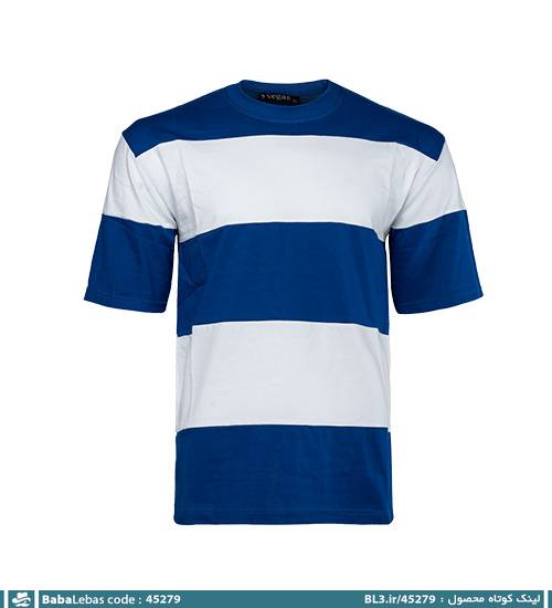 تیشرت یقه گرد مردانه پنبه رینگری مدل 45279 - تصویر 4