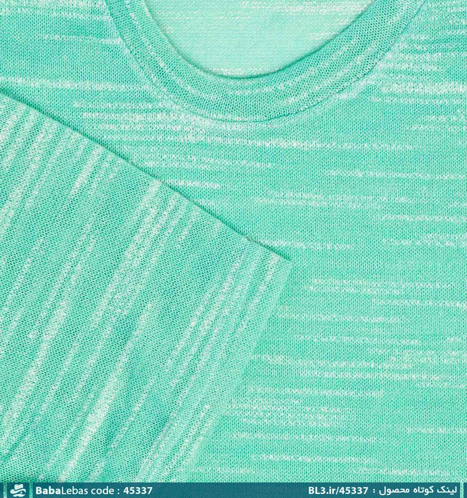 تیشرت یقه گرد مردانه مدل 45337 - تصویر 3