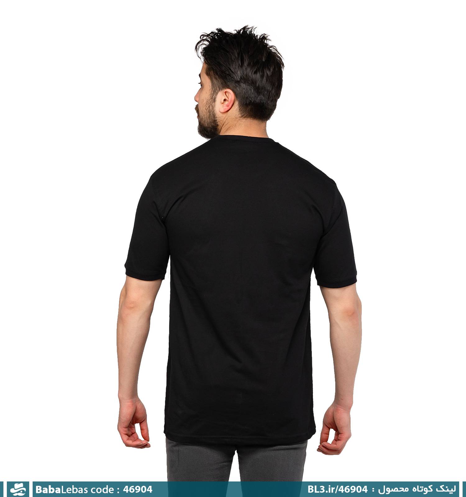 کیت ورزشی چلسی یقه گرد مردانه مشکی مدل 46904 - تصویر 2