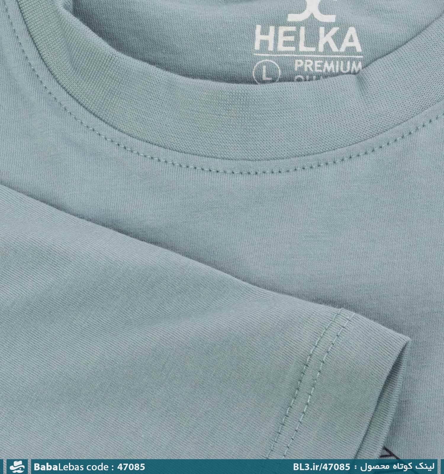 تیشرت لش یقه گرد مردانه ساده مدل 47085 - تصویر 3