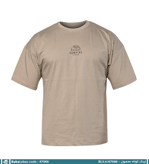 تیشرت لش یقه گرد مردانه ساده مدل 47086 - تصویر 4