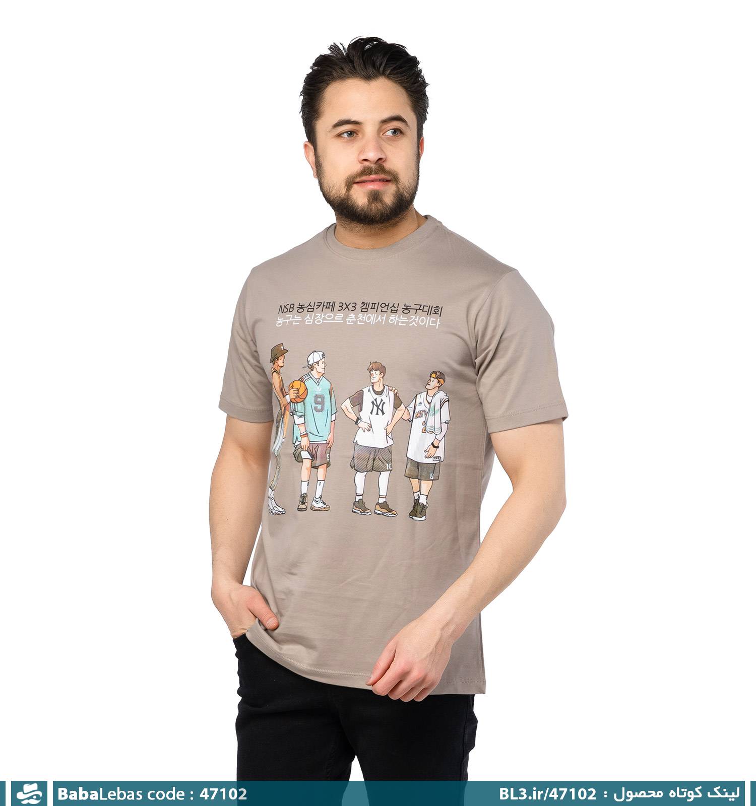 تيشرت مردانه 47102