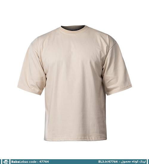 تیشرت یقه گرد مردانه ماکان ساده مدل 47764 - تصویر 4