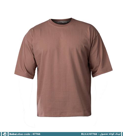 تیشرت یقه گرد مردانه ماکان ساده مدل 47766 - تصویر 4