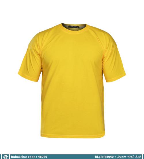 تیشرت لش یقه گرد مردانه بیسیک مدل 48040 - تصویر 4