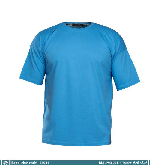تیشرت لش یقه گرد مردانه بیسیک مدل 48041 - تصویر 4
