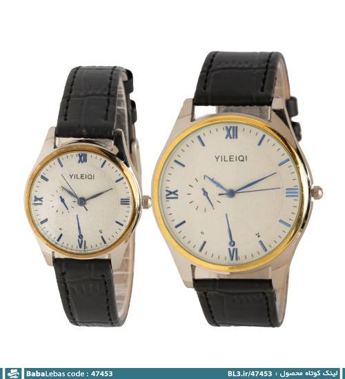 ست ساعت مچی عقربه ای مردانه و زنانه مدل 47453 - تصویر 4